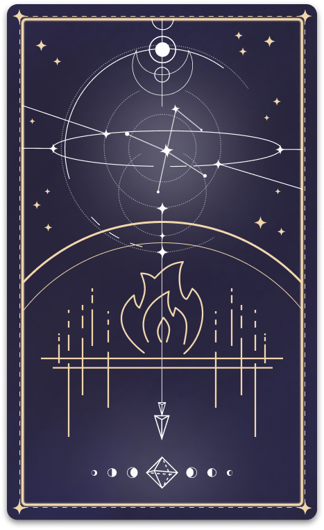 A picture of the The death tarot-card in the game